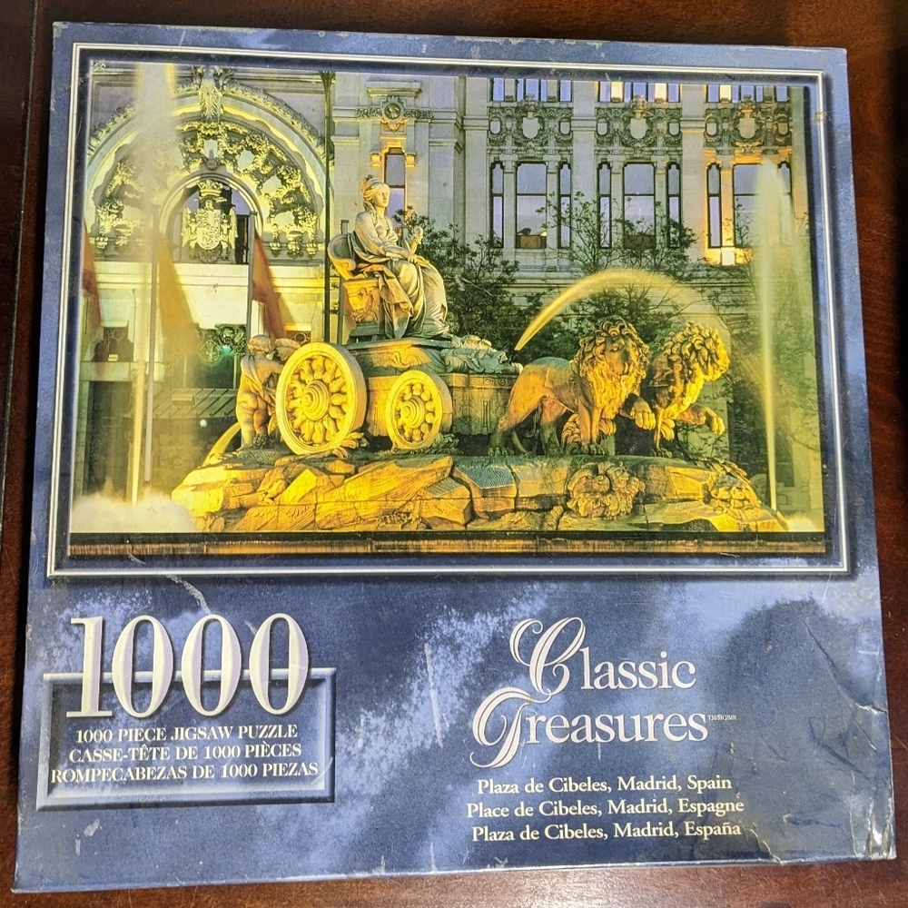 New Classic Treasures 1,000 Piece Jigsaw Puzzle, T3MIS